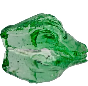 Green Obsidian Slag Glass Mexico Raw Natural Rough Crystal Mineral Rock 37g - Picture 1 of 11