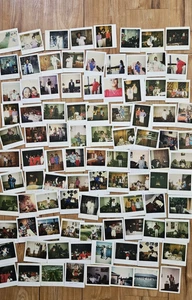 Lotto foto Polaroid Los Angeles vintage anni 70-90 afroamericane donne e famiglia - Foto 1 di 7