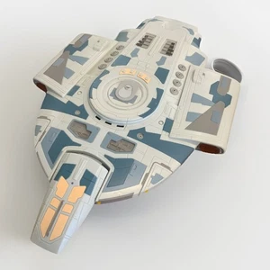 Vintage 1997 Playmates Star Trek DS9 USS Defiant Raumschiff OHNE Ständer getestet/funktioniert - Bild 1 von 22