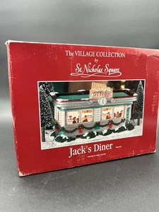 St. Nicholas Square Village Collection "Jack's Diner" With Box - Picture 1 of 7