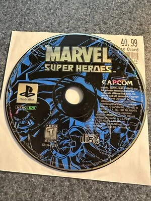 Marvel Super Hero para Playstation 1 - Solo disco (PS1) sin estuche ni manual. Foto 1 de 2