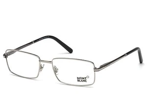 NEW MONTBLANC men glasses optical frames Eyeglass frames MB0578 08 Gumetal Italy - Picture 1 of 4