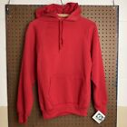 Vintage Discus Athletic Hoodie Size Small 80s NOS NWT Sweatshirt Red Blank 