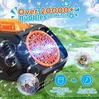 2024 Bubble Machine, Automatic Bubble Blower, 20000+ Bubbles Per Minute for Kids