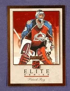 1996-97 Donruss Elite Inserts #10 Patrick Roy NMMT to MINT #d - Picture 1 of 2