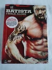WWE: Batista - I Walk Alone (DVD, 2009 3-Disc Set) NEW Sealed Free Shipping !!!