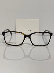 Neu im Karton Gucci GG05530A 002 Havanna dünne Acetatbrille 52 mm - Bild 1 von 7