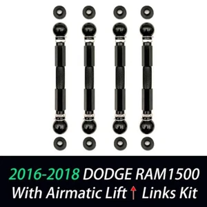 For 2016-2018 Dodge Ram 1500 Adjustable Air Ride Lift Links Raise Kit levelling - Picture 1 of 7
