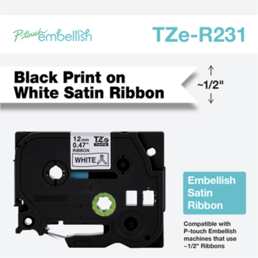 brother P-touch Embellish Assorted Satin Ribbons and Tapes Ships Free You Choose - Image 1 of 1