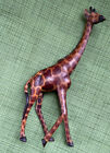 Wooden Giraffe Figure 9” 