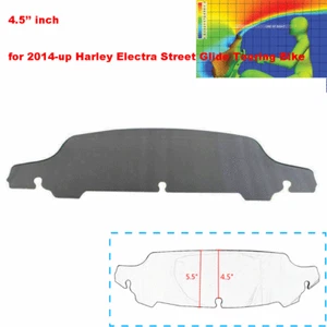 4.5'' Motorbike Wave Windshield Windscreens for Harley Street Glide 2014-2019 - Picture 1 of 11