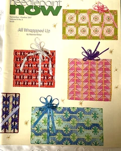 Revista Needlepoint Now Edición Trasera Septiembre-Octubre 2007 Volumen IX Nº 5 Grandes Gráficos - Imagen 1 de 5