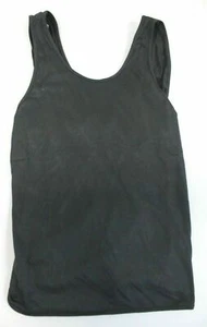 Balera Dancewear Girl's Draped-Back Tank Top SD8 Black Medium - Picture 1 of 5