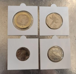 Colección de monedas Isla de Man Wildlife Trust 2023 £2 50P 20P y 10p - Imagen 1 de 9