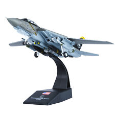 1/100 F-14 Tomcat US Fighter Aircraft Model Alloy Simulation Military Collection
