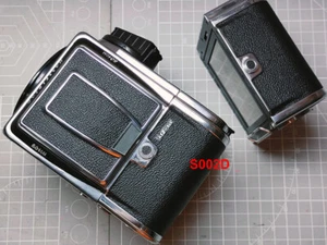 Copertura pelle di ricambio fotocamera Hasselblad 501 cm autoadesiva pretagliata! - Foto 1 di 7