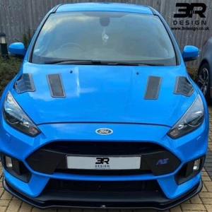3R WRC STYLE BONNET VENT - FITS FORD FOCUS MK3.5 FACELIFT - Picture 1 of 10