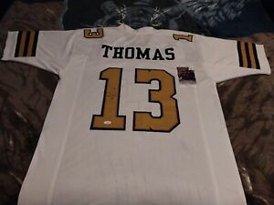 Michael Thomas Autographed New Orleans Saints Custom Jersey JSA...5$ Dollar Ship