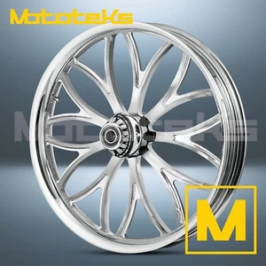 21" 21x3.25 RUEDA MAG RAVE CROMO PARA HARLEY TOURING EXCAVADORA DELANTERA - Imagen 1 de 5