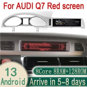 10.25 " Touchscreen Android Gps Navigation Bluetooth For Audi Q7 05~15 8+128g - Foto 1 di 7