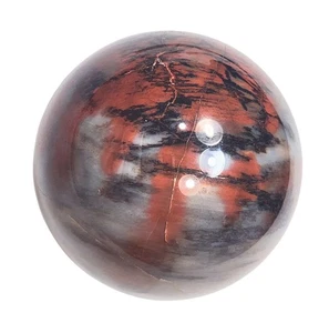 AZ Rosso e Grigio Pet Wood 60mm Sfera Moderno Stile Organico / Altri Interni 6367 - Foto 1 di 7