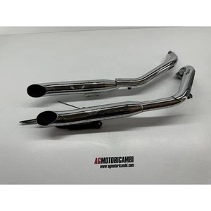 COPPIA MARMITTE SCARICHI MARVING HONDA SHADOW VT 600 1989-1997 PC21 - Imagen 1 de 4