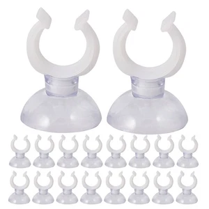  50 Stück Aquarium Sauerstoff Rohrschelle Luftschlauch Halter Aquarium Befestigung - Bild 1 von 12