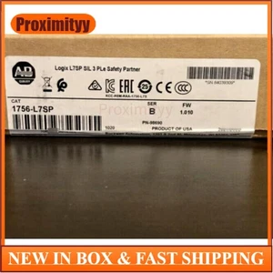 New AB 1756-L7SP /B Controllogix PLC Safety Partner 1756L7SP US Free Tax - Picture 1 of 1