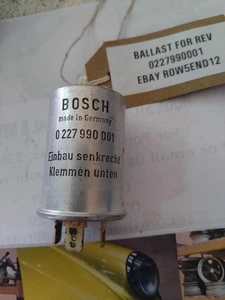 Used OEM Porsche 911 F Ballast Resistor For Rev Tachometer Bosch 0227990001 - Picture 1 of 3