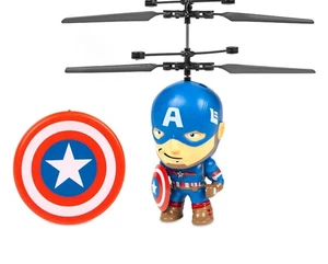 Marvel Avengers Captain American Flying UFO Ball Helicopter - Picture 1 of 4