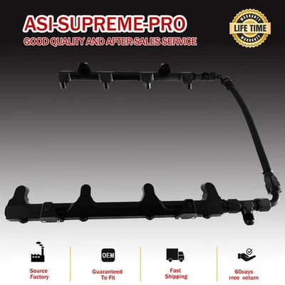 ZL1 LSA Aluminum Fuel Rails Fit 2010-15 Camaro LS3 L99 G8 W//hoses AS02 - image 1 of 4