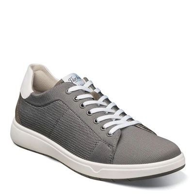 Zapatilla Deportiva Para Hombre Florsheim, Heist Tejida Encaje a Puntera 14354-020 Gris TELA Y CUERO Foto 1 de 4