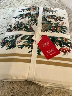 Williams Sonoma ‘Twas The Night Before Christmas Tablecloth 70”x120” NWT - Image 1 of 2