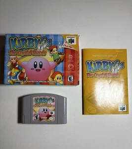 Kirby 64 The Crystal Shards (Nintendo N64, 2000) CIB Complete w/Manual Tested - Picture 1 of 10