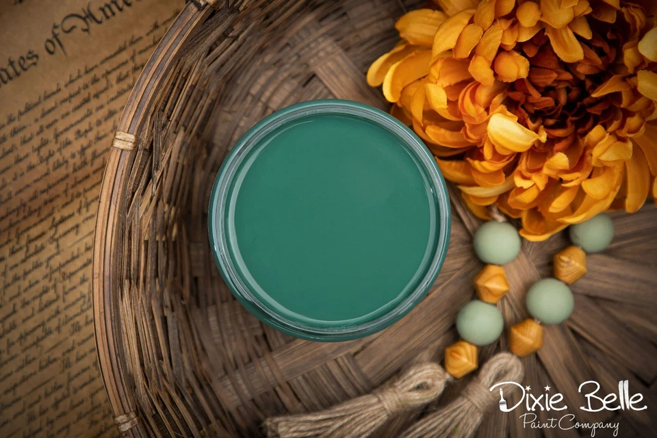 Pintura mineral de tiza Dixie Belle - verde palma 16 onzas Foto 1 de 1