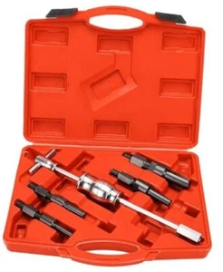 Blind Inner Bearing Puller Set 5pcs Slide Hammer Puller Tool - Picture 1 of 7