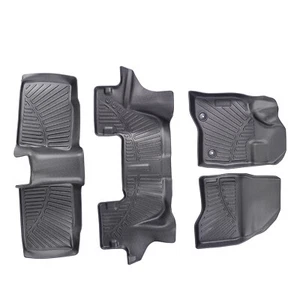 Front Floor Mats And Rear Floor Mat For Ford Explorer 2017-2019 1st and 2nd row - Picture 1 of 12