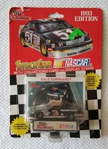 1992 Racing Champions Stock Car/ Collectors Card & Stand #3 Dale Earnhardt - Picture 1 of 2