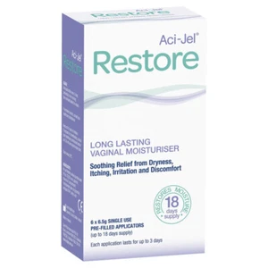 Aci-Jel Restore Vaginal Moisturiser 6 x 6.5g - Picture 1 of 4