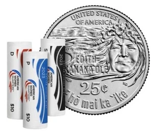 2023 PDS Set ~ American Women Qtr Series ~ Edith Kanaka Ole *SOLD OUT AT US MINT - Bild 1 von 1