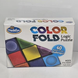 Color Fold Logic Puzzle Thinkfun Single Player Age 8 To Adult Spatial Perception - Picture 1 of 6