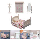  Bedroom Set Model Plastic Child Delicate Miniature Toy House Furniture Decor