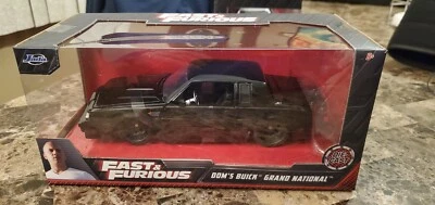 DOM'S BUICK GRAND NATIONAL - Fast & Furious - Jada 1/24 Diecast - New In Box - Image 1 of 3