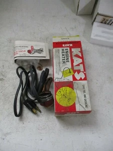 NOS Kat's Frost Plug Engine Heater K4WR 10424 FREE SHIPPING - Picture 1 of 4