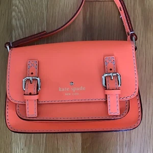 KATE SPADE NEW YORK Safety Orange CROSSBODY Shoulderbag - Picture 1 of 10