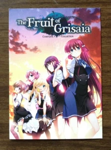 Tarjeta postal a doble cara DVD promocional The Fruit of Grisaia - Imagen 1 de 1