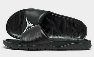 JORDAN BREAK SLIDE (GS) BLACK / WHITE CD5472 010 BIG KIDS - Picture 1 of 6