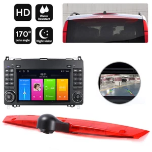 Navi 7"Autoradio GPS+Rückfahrkamera Für Mercedes-Benz Viano W639 3.Bremsleuchte - Picture 1 of 15