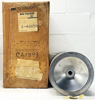 WIX AIR FILTER 1-42651 (1-542651) ca1599asy ca1599  542651 339892c NOS - image 1 of 4