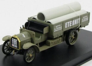 MODELLINO STATICO DIECAST FIAT 18 BL CAMION IMPRESA EDILE ETERNIT 1916 1/43 - Foto 1 di 4